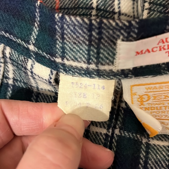 Pendleton authentic Mackenzie Tartan dress 12 - Picture 6 of 7